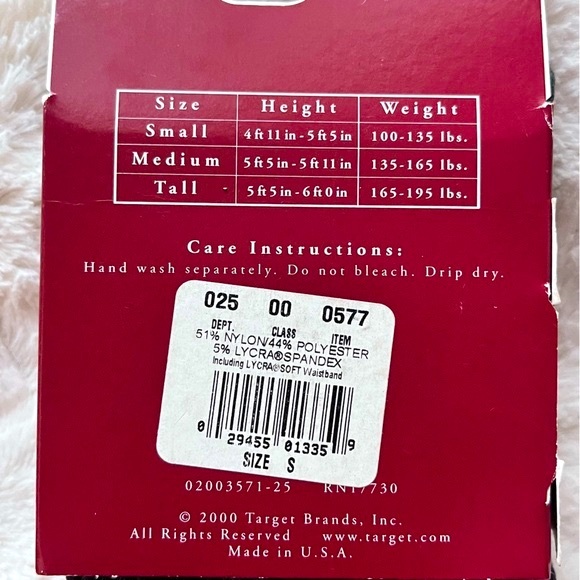 🌻3/$20 🆕 Target Merona Opaque Textured Dark Gray Tights, Size Small - Picture 6 of 9